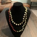 Yellow Turquoise & Carnelian Necklace