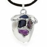 Metal Element Drop Necklace