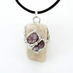 Wood Element Drop Necklace