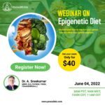 webinar on epigenetic diet poster