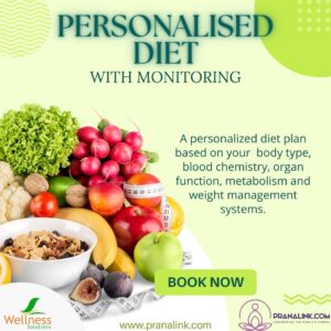 Personalized Diet with monitoring by Dr. A.Sreekumar
