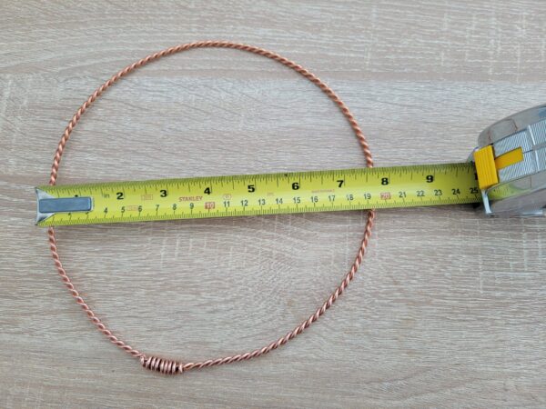 Tensor Ring Galactic Cubit Size