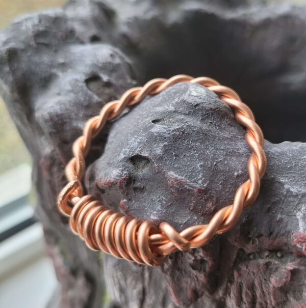 Set Of Four Tensor Rings 1/4, 1/3, 3/4, and a Full Sacred Cubit Size.
