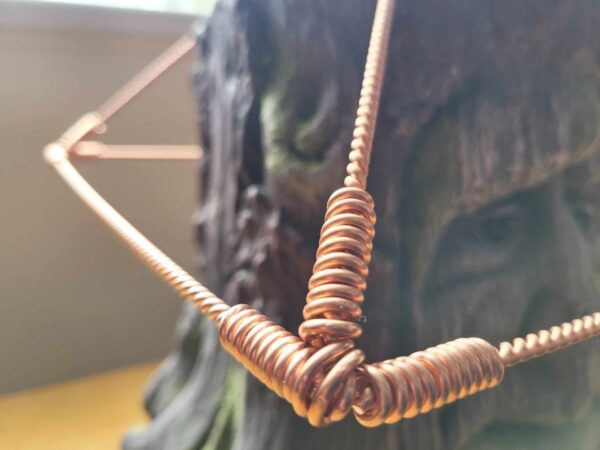 Copper Sacred Cubit Tensor Giza Pyramid, Restructures Water & Assists Meditation and Well-Being