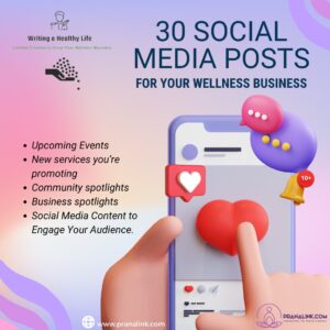 30 social media posts | Pranalink