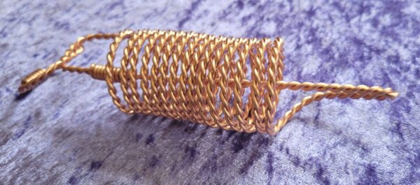 Tensor Torus Tube, Acu-Vac, 4 x Sacred Cubit Size, Plus 1/4 Sacred Cubit Tensor Ring, Negative Energy Vacuum Pain Relief Energy Healing