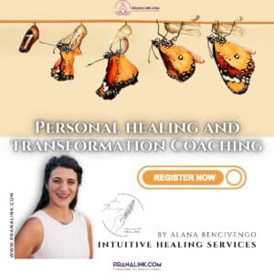 personal healing and transformation coaching by Alana Bencivengo poster