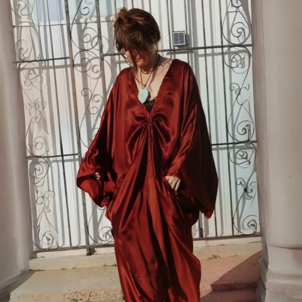 KB Stardust Silk Muu - Crimson