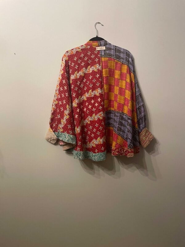 KB Kantha Poncho Top