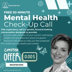 Free 30 Mins Mental Health Check up call