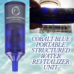 Cobalt Blue Portable Structured Water Revitalizer Unit