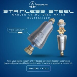 Stainless Steel Garden Structured Water Revitalizer