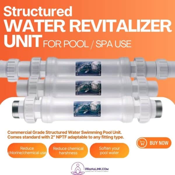 Structured Water Revitalizer Unit For Pool / Spa Use