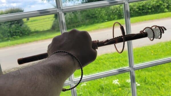 Copper Tensor Healing Wand with Quartz Crystal & 333MHz Cubit Wire - Image 9