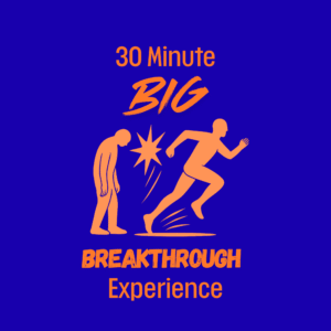30 minute Big Breakthrough Experience with Damien Hill