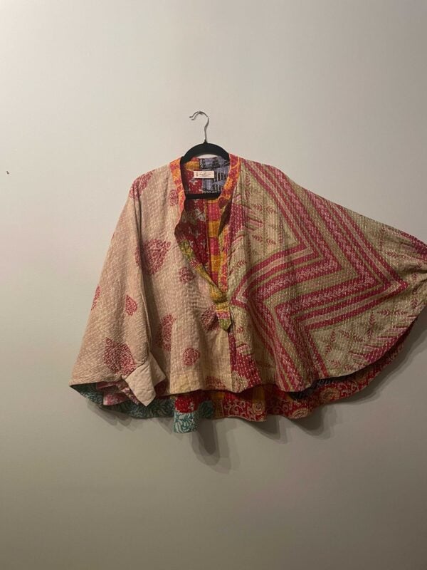 KB Kantha Poncho Top